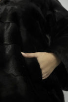 Cappotto in Visone Nero - Elisabettapanerai