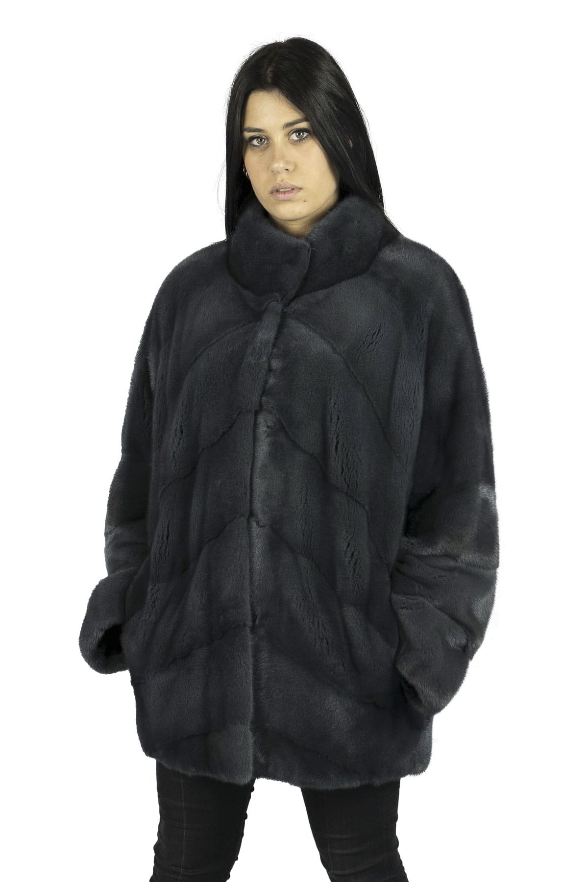 Cappotto in Visone Nero - Elisabettapanerai