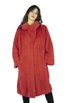 Cappotto Rosso in Visone - Elisabettapanerai