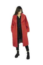 Cappotto Rosso in Visone - Elisabettapanerai